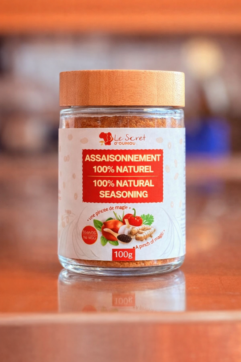 Assaisonnement 100% Naturel – Le Secret d’Oumou (100 g)