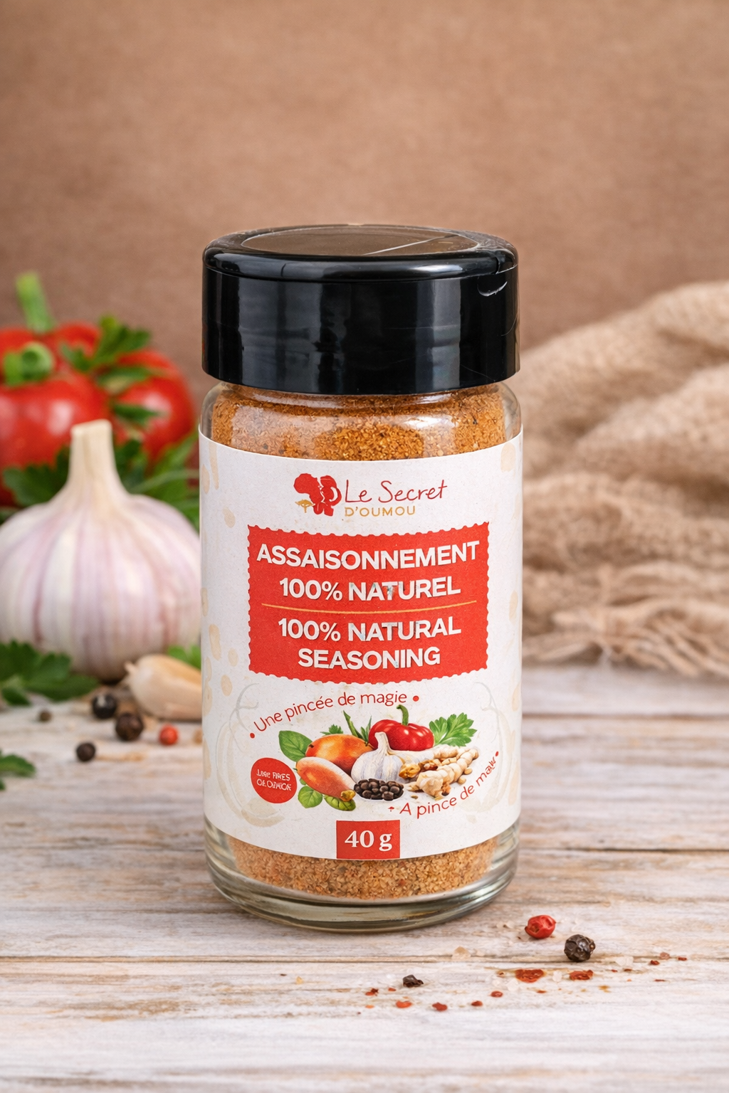 Assaisonnement Naturel 100 % (40 g)