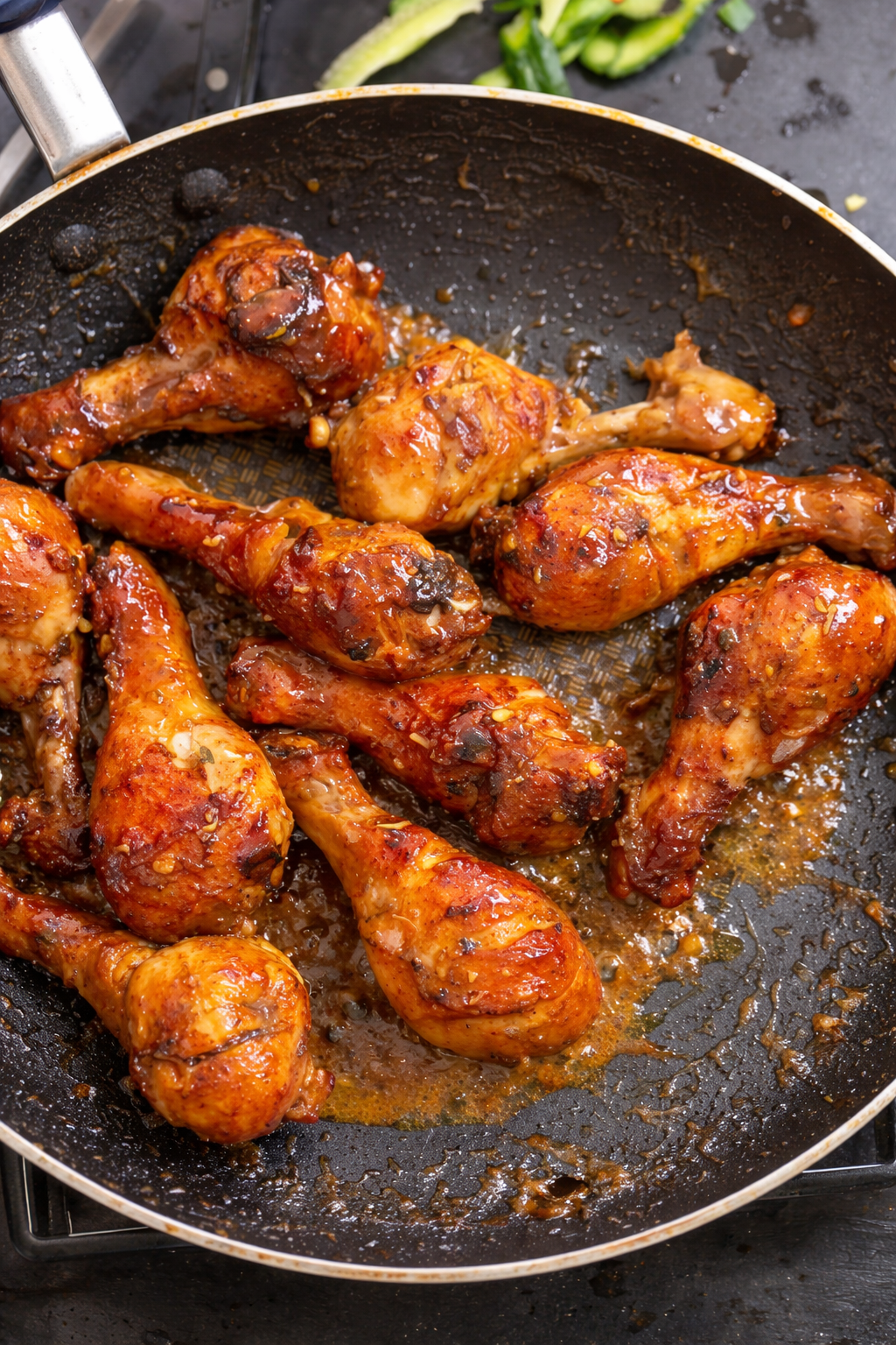 Poulet grillé à la sauce miel & ail