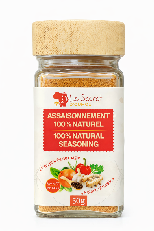 Assaisonnement Naturel – Le Secret d’Oumou (50 g)
