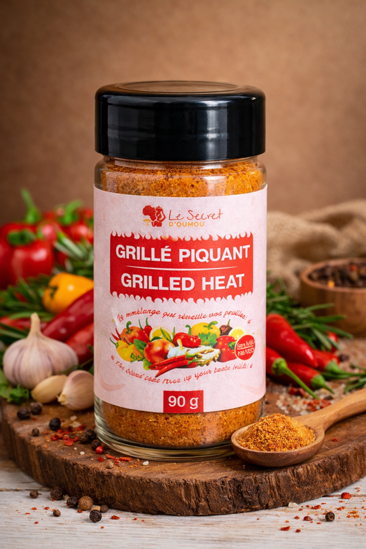 Grillé Piquant – Le Secret d’Oumou (90 g)