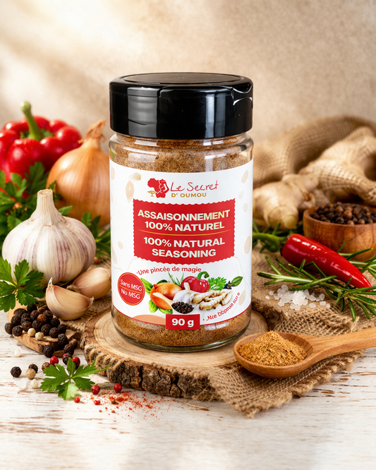 Assaisonnement 100% Naturel – Le Secret d’Oumou (90 g)